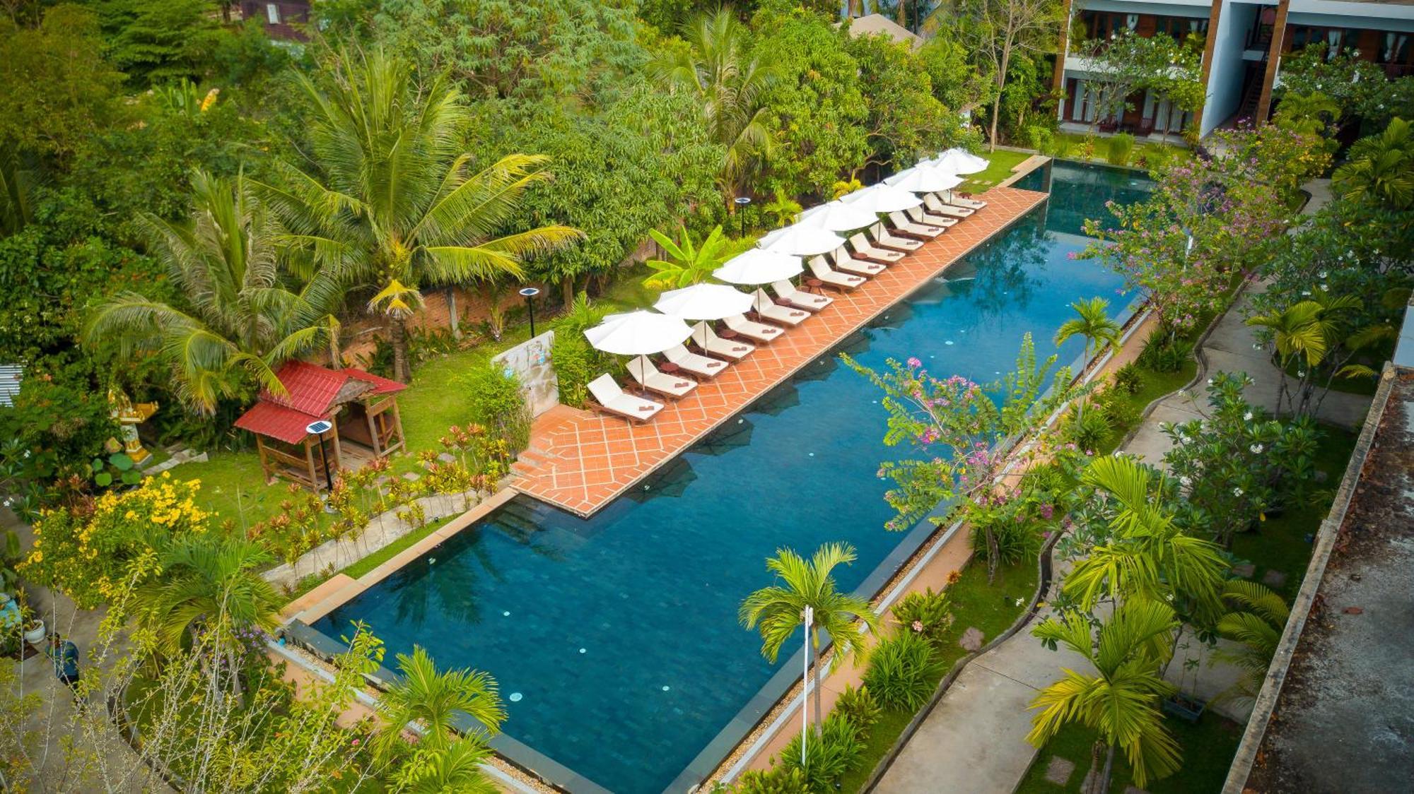 Khmer House Resort Ciudad de Siem Riep Exterior foto